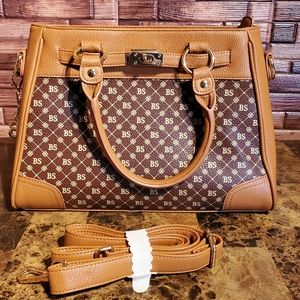 DANBURY MINT PERSONALIZED INITIAL HANDBAG- INITIAL BS
